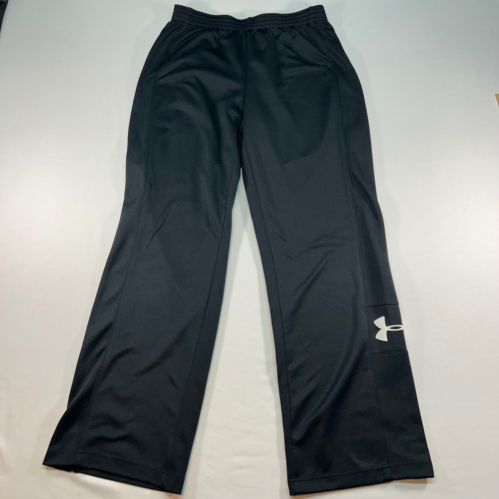 Under‎ Armour Mens Allseasongear Track Pants Black Semi-Fitted 1219860 Size Med